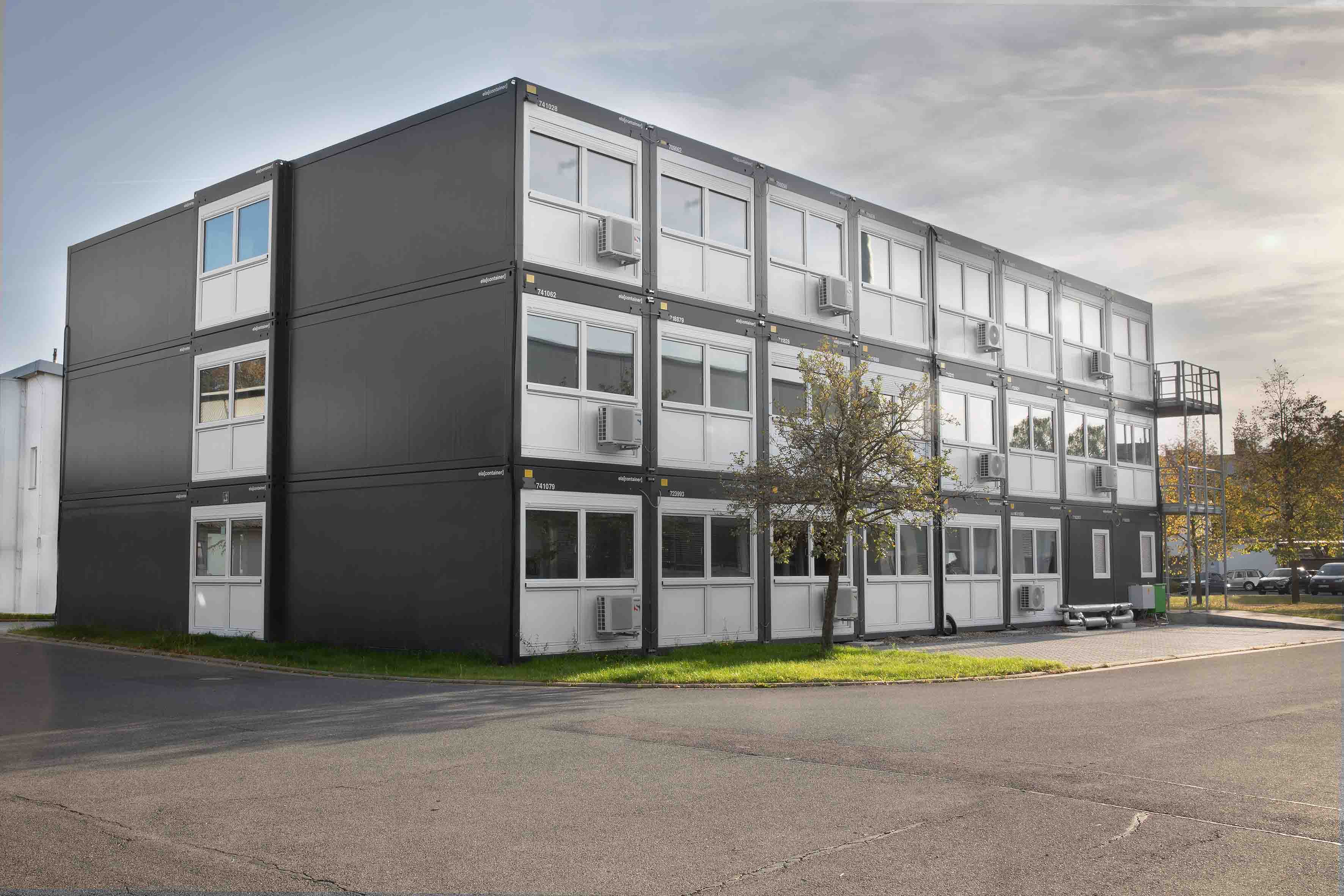 Bürogebäude von außen