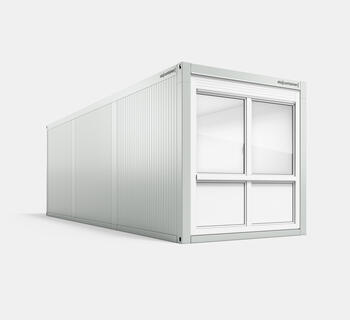 Leichtbaucontainer nach Maß der Engineering in 9 × 3 m