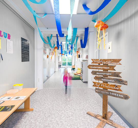 ELA Container - Kindergarten Salzbergen Flur