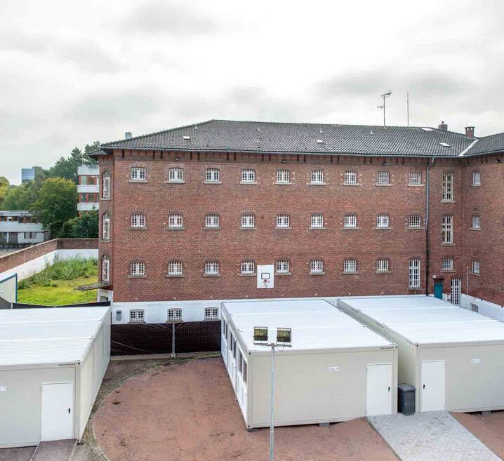 ELA Container beim Landgericht Oldenburg