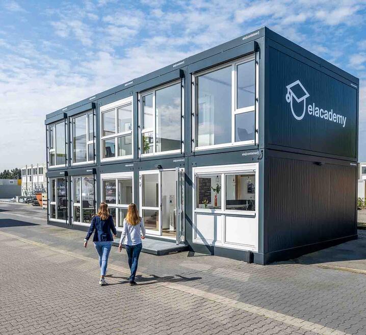 Containeranlage von außen