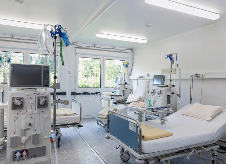 ELA Container - Dialyse in Containeranlage