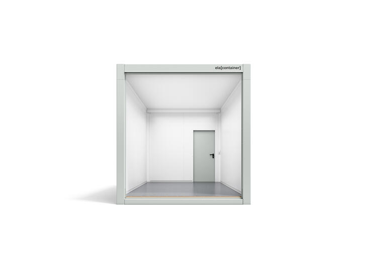 Leichtbaucontainer Innenansicht