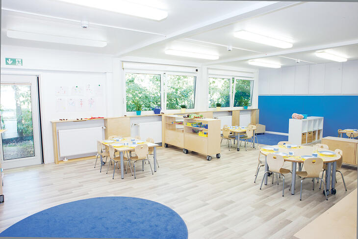 ELA Container - Speiseraum für Kinder