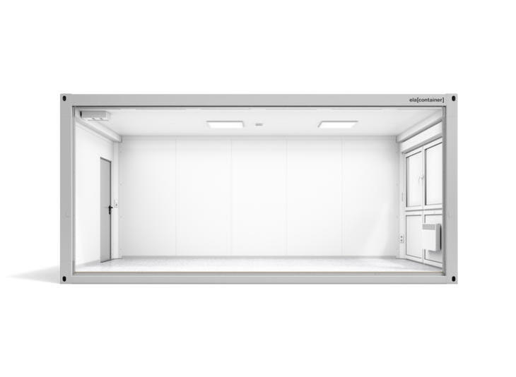 ELA Premiumcontainer ELA Container - Premiumcontainer Ansicht Längsseite offen