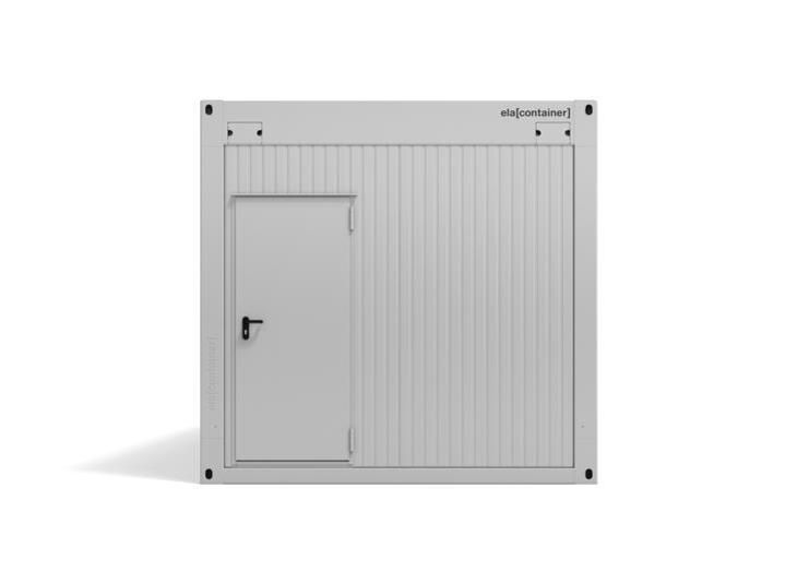 ELA Premiumcontainer ELA Container - Ansicht Stirnseite Tür 1