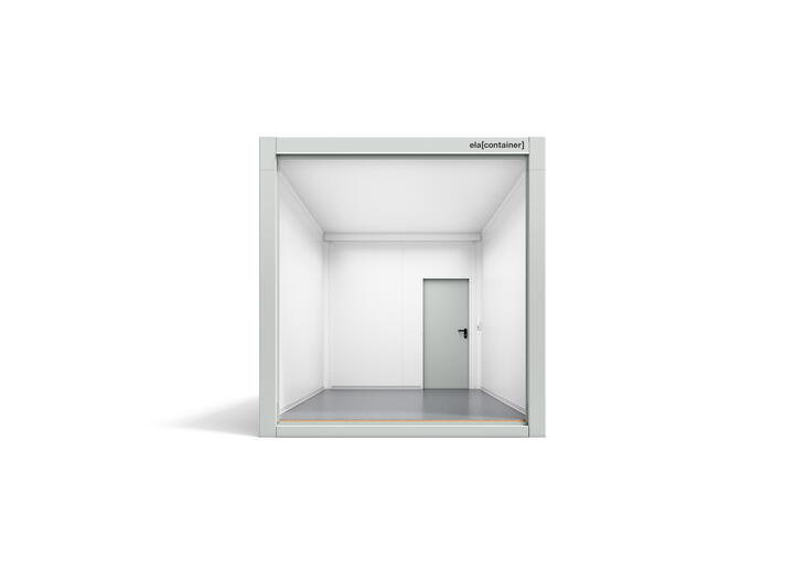 Leichtbaucontainer Innenansicht