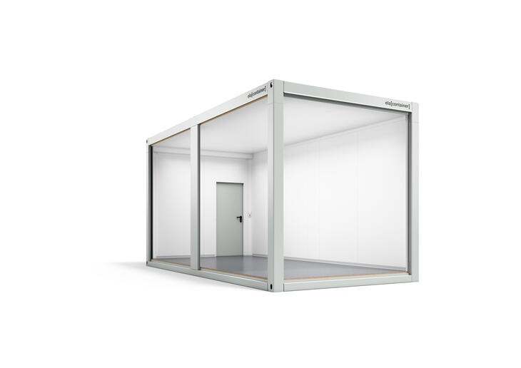 Leichtbaucontainer Innenansicht groß