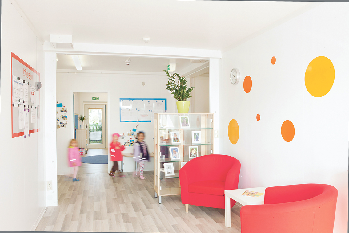 ELA Container - Kindergarten Kaarst Flur