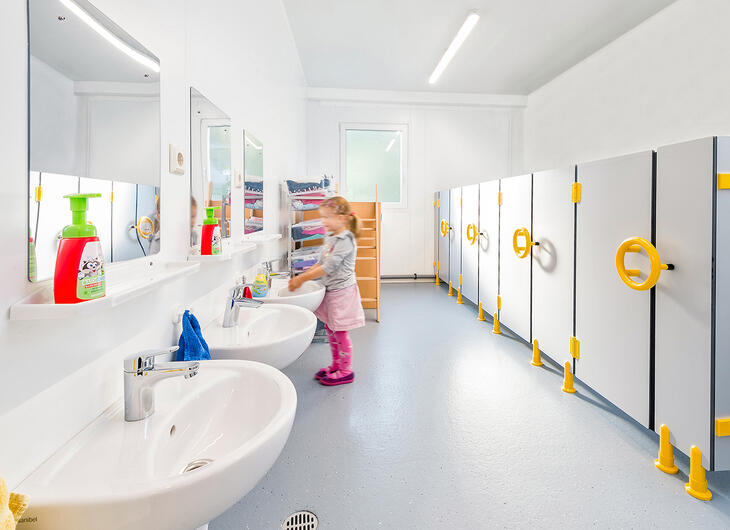 ELA Container - Sanitärbereich für Kinder