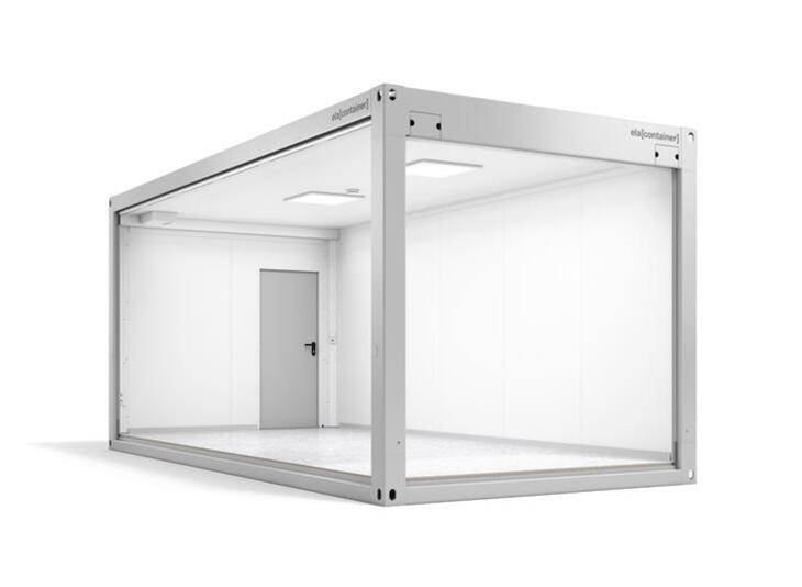 ELA Container - Premiumcontainer Ansicht schräg offen