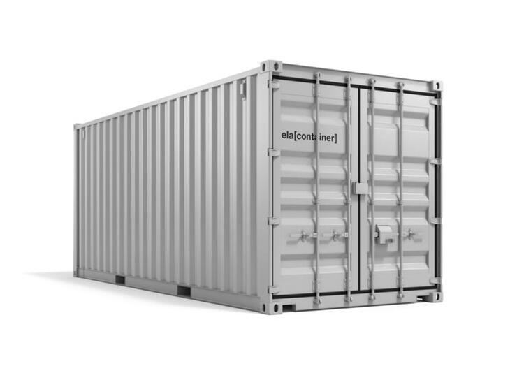 ELA Lagercontainer ELA Container - Lagercontainer Außenansicht schräg