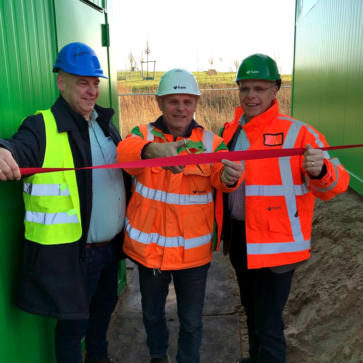 Kooperation zwischen ELA Container Nederlands und BAM Materieel