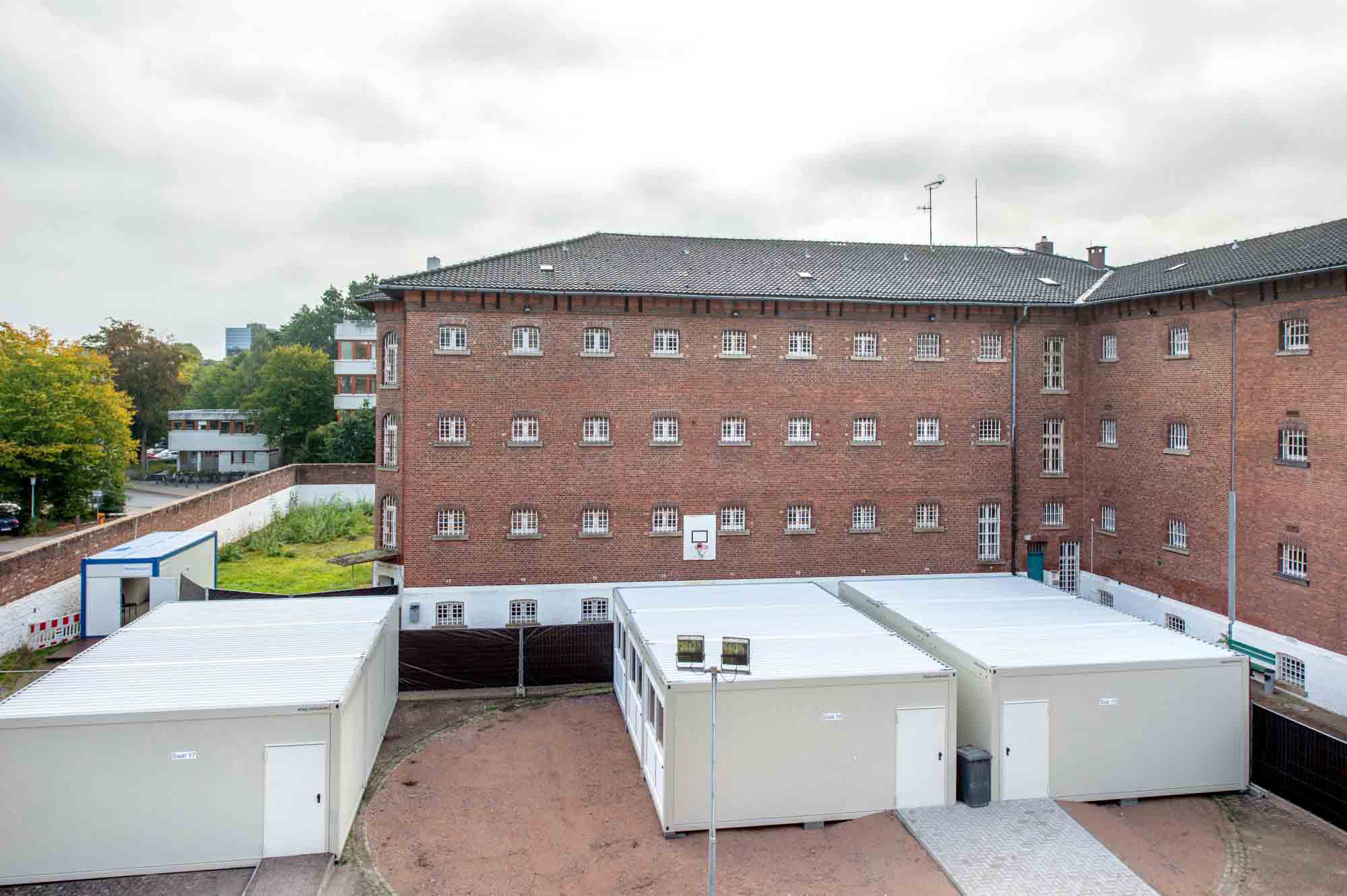 ELA Container beim Landgericht Oldenburg