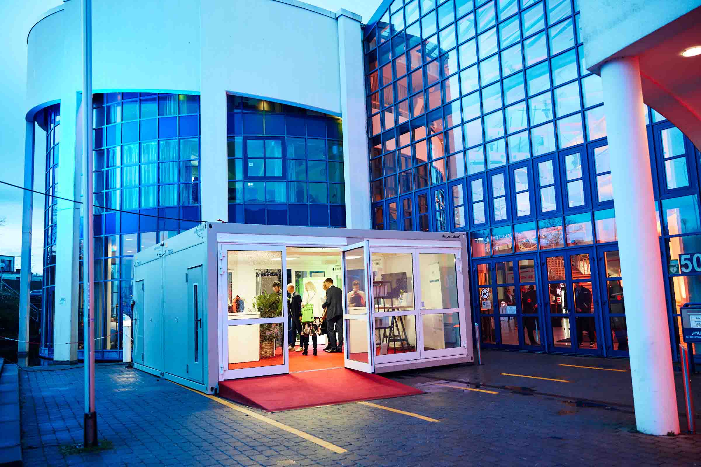 Empfangsbereich von aussen