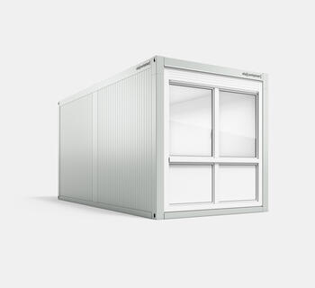 Leichtbaucontainer nach Mass in grau