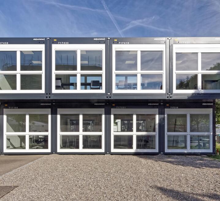 ELA Container errichtet Meetingräume für Pharma-Unternehmen