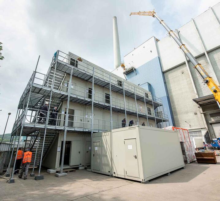 ELA Unterkünfte für Revisionsarbeiten