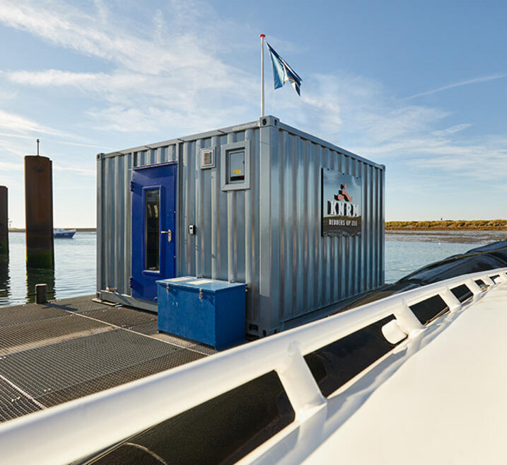 Trocknungscontainer von aussen