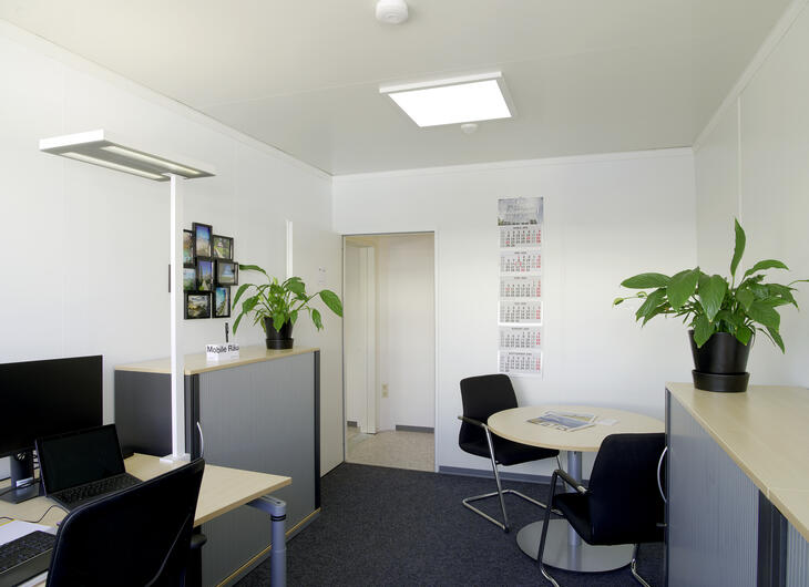 ELA Container - Arbeits- und Besprechungszimmer