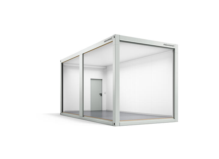 Leichtbaucontainer Innenansicht gross