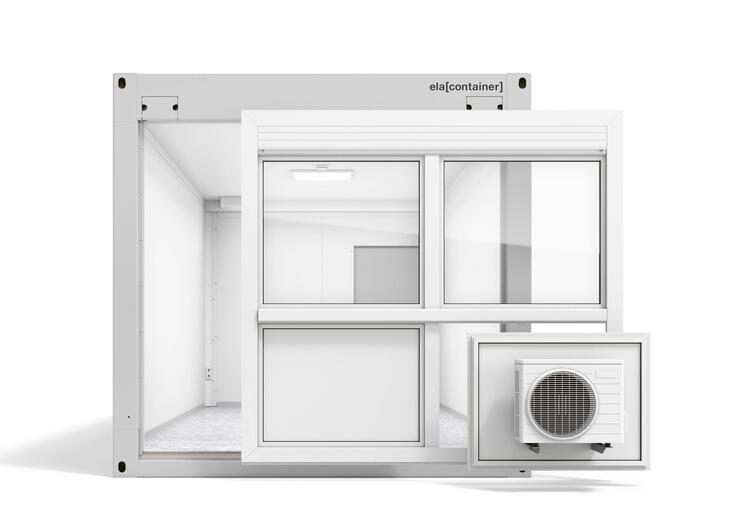 Sanitärcontainer Rendering