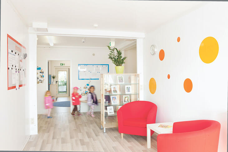 ELA Container - Kindergarten Kaarst Flur innen