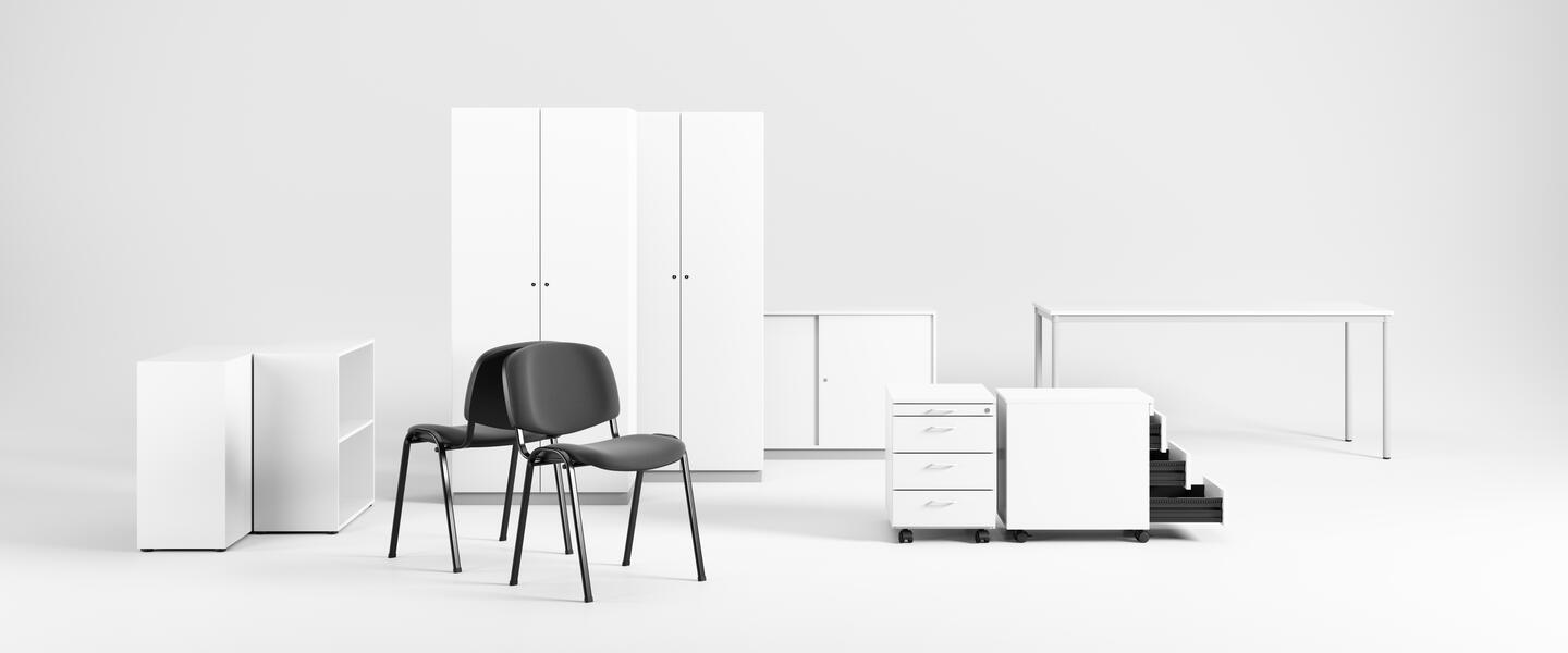 Møbler og tilbehør til modulerne