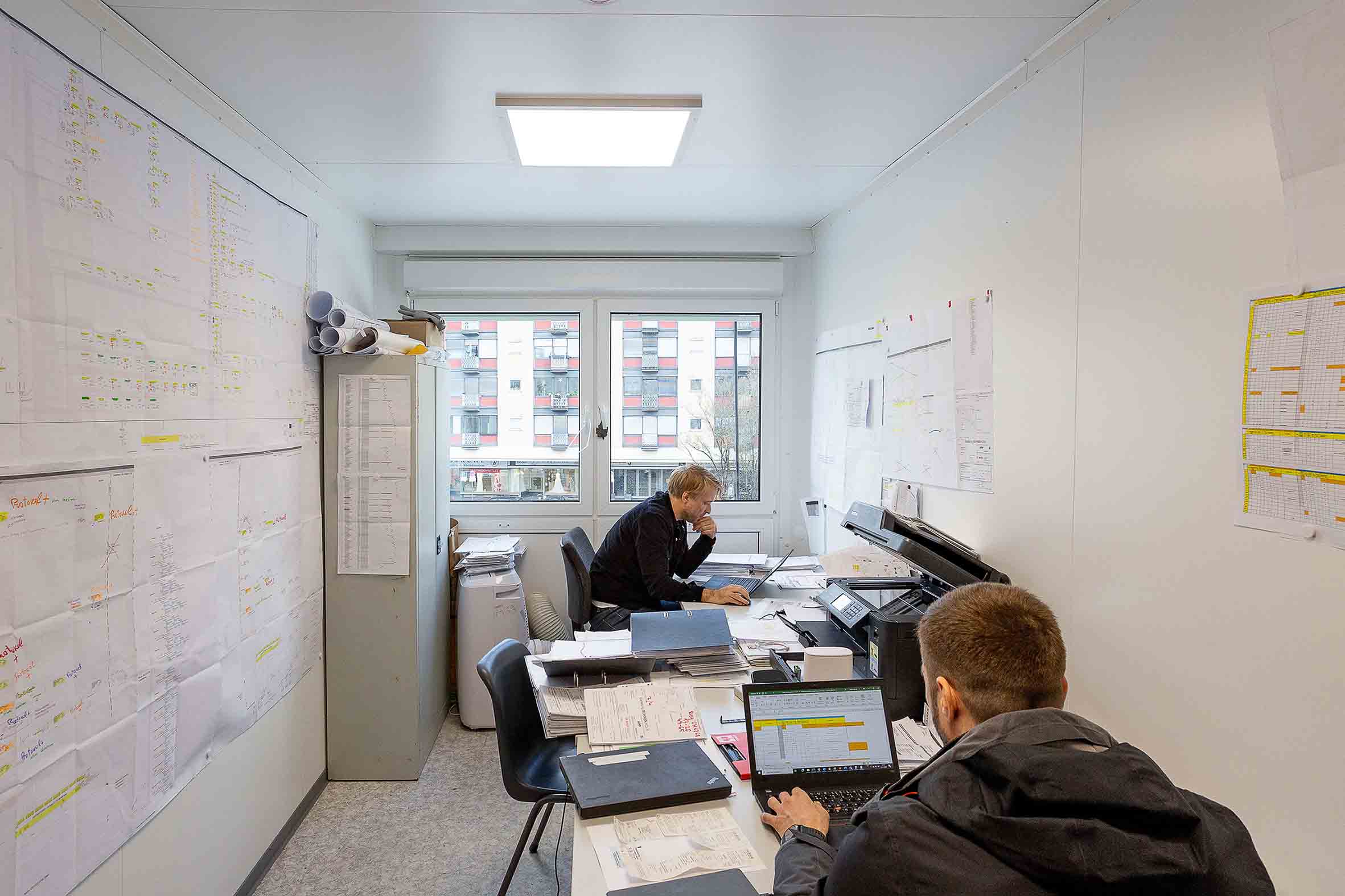 Indrettede kontormoduler