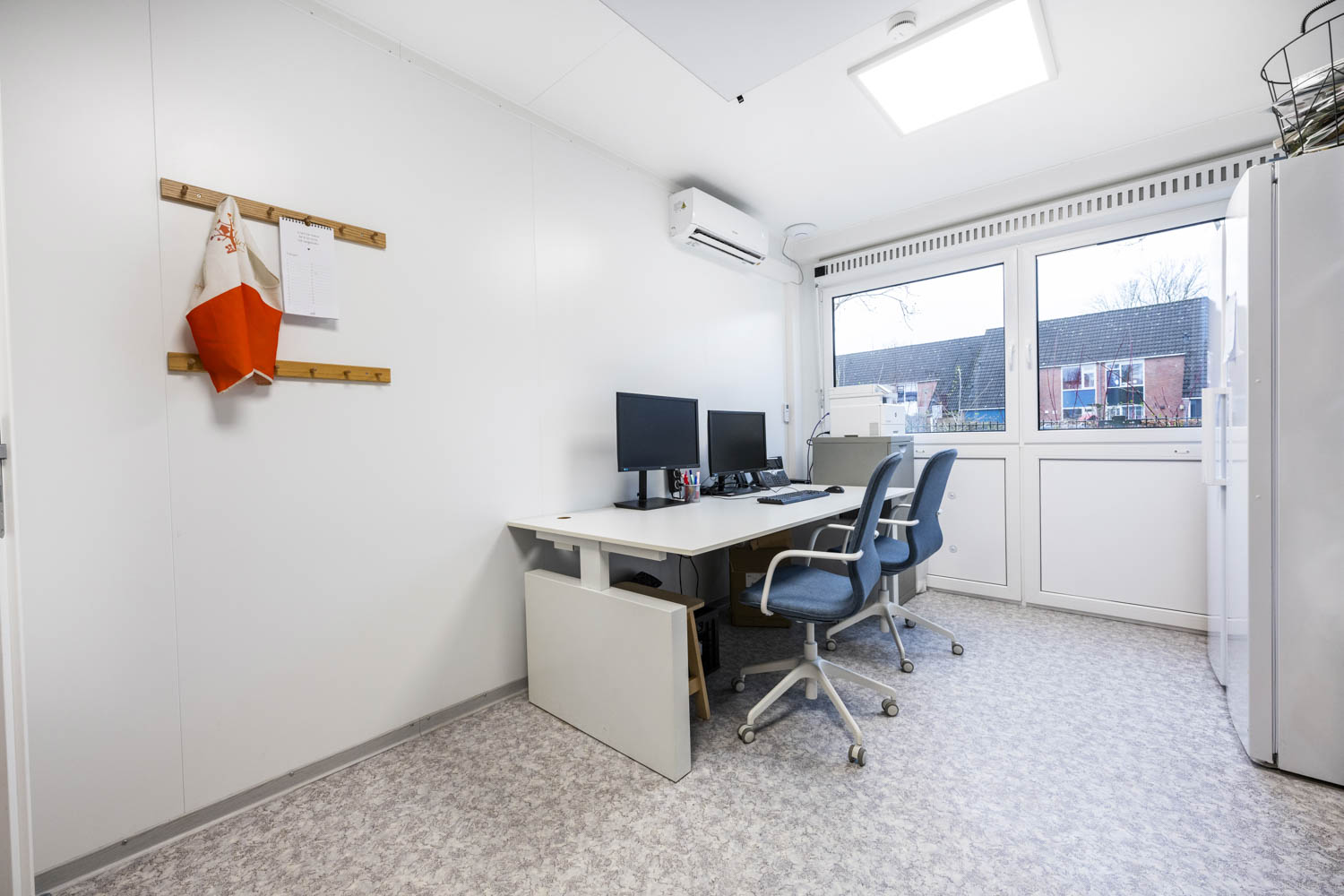 Kontorområde for personalet