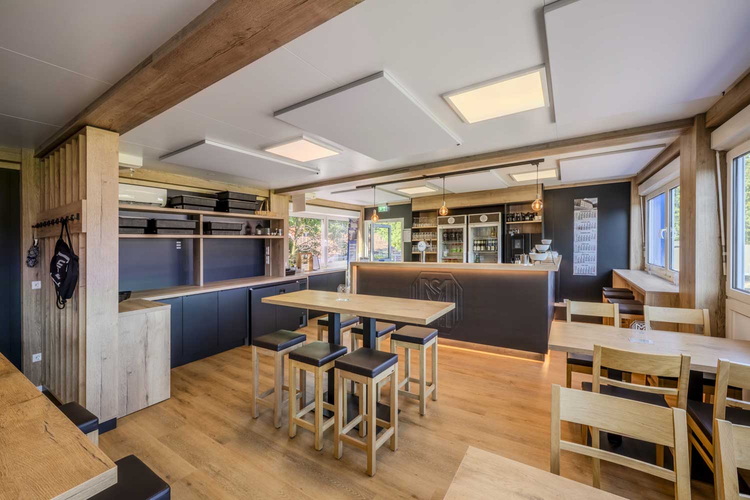 Barområde og bardisk i VIP-modulen