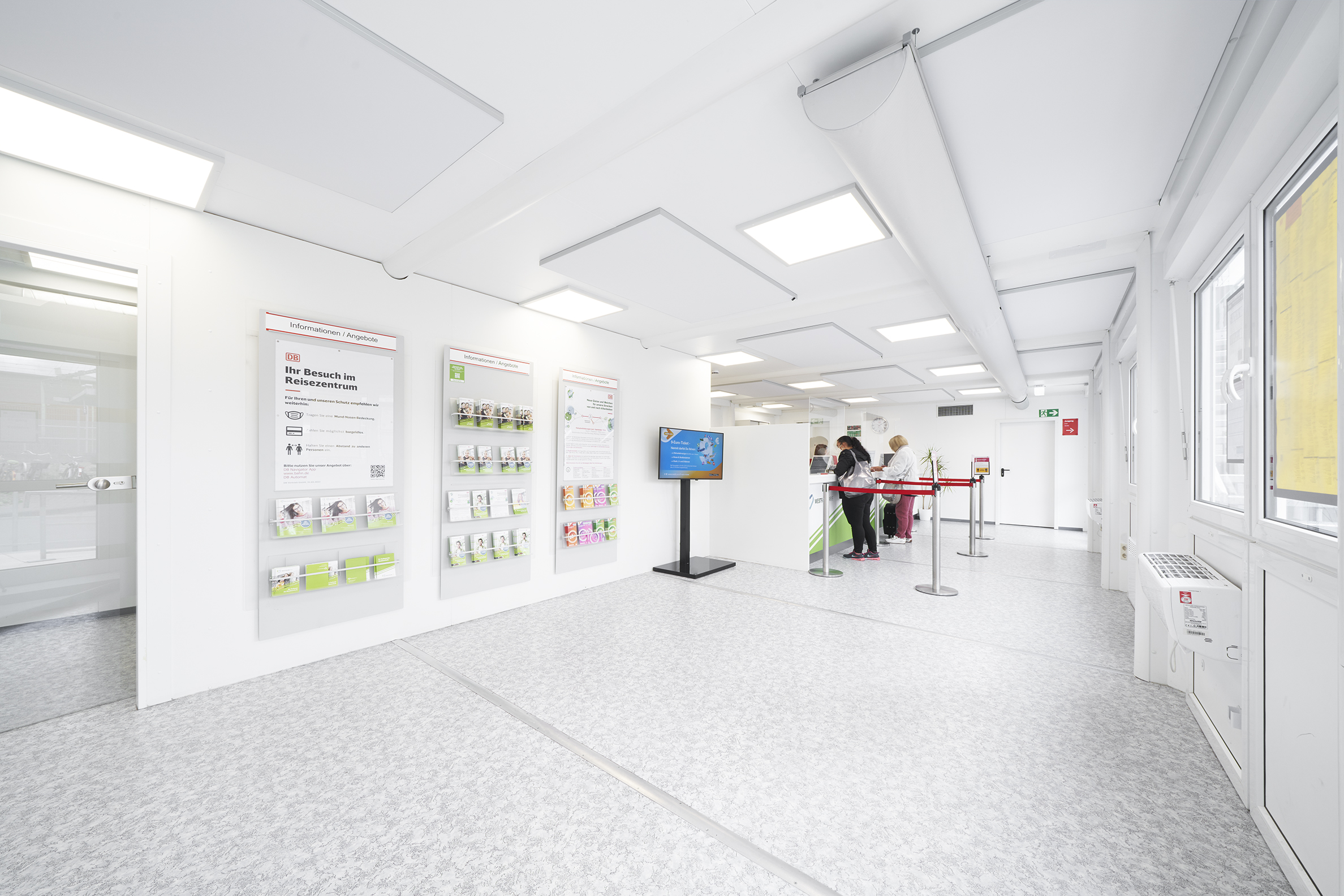Kundeområde med servicediske