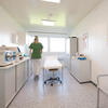 Behandlingsrum i lægeklinikken