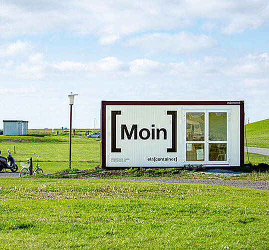En indbydende reception ved Vesterhavet fremstillet af ELA moduler