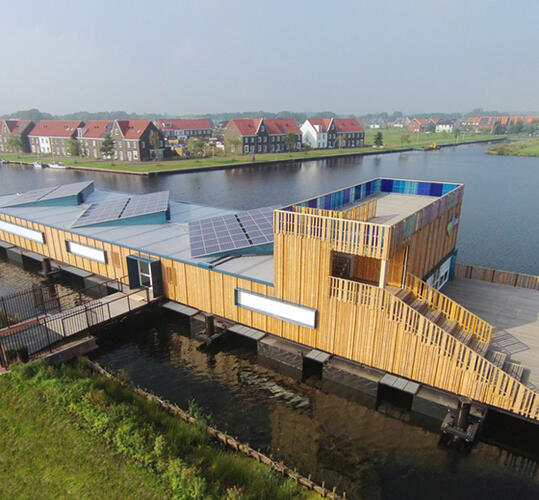 Moduler beklædt med træ