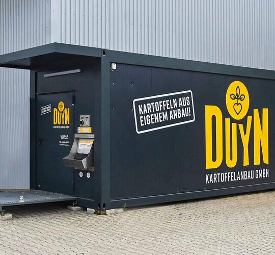 Automatiseret kartoffelsalg udviklet af ELA Container Sales