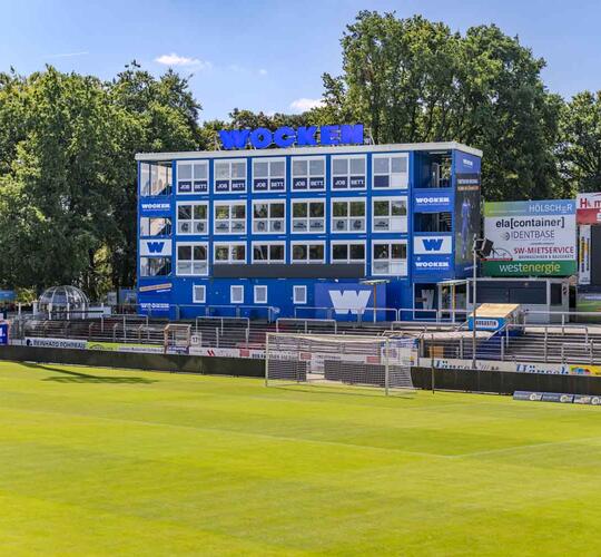 VIP-tårn bestående af moduler fra ELA
