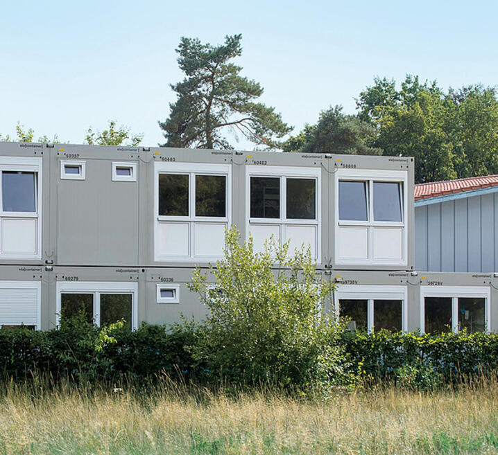 ELA Container - modulær rumløsning indrettet som dialysecenter