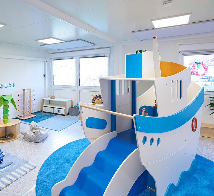 Bright and friendly rooms create a real feel-good space.