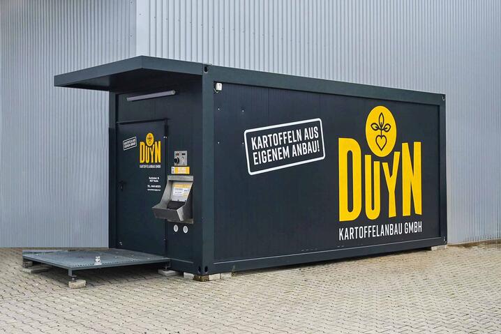 Automatiseret kartoffelsalg udviklet af ELA Container Sales