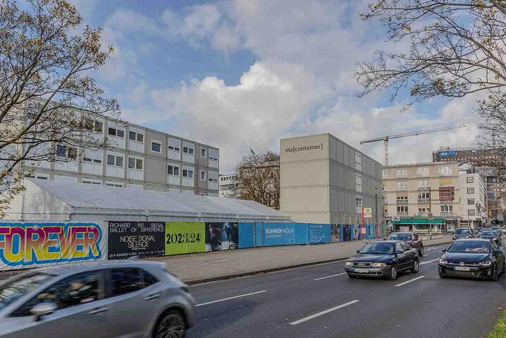 To modulanlæg på fire etager