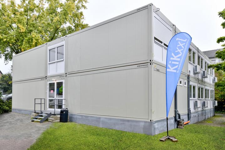 Toetagers modulbyggeri omfatter i alt 520 kvadratmeter.
