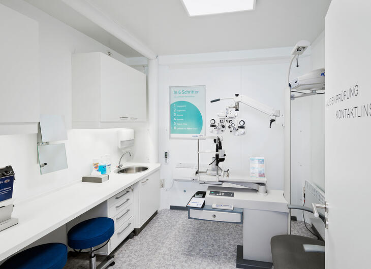 ELA Container - behandlingsrummet i modulet sikrer patienterne en god behandling