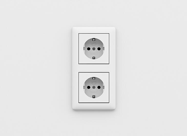 Stikkontakter i modulet
