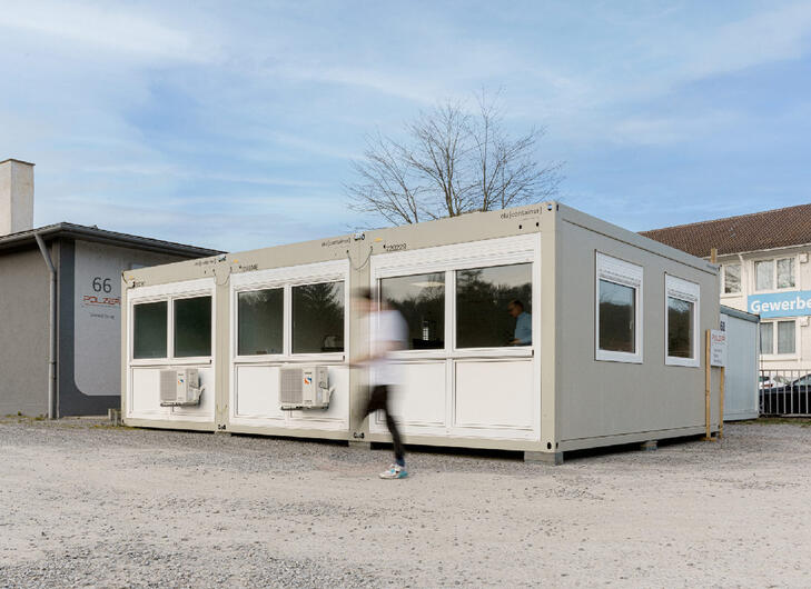 Lille kontoranlæg med 3 moduler