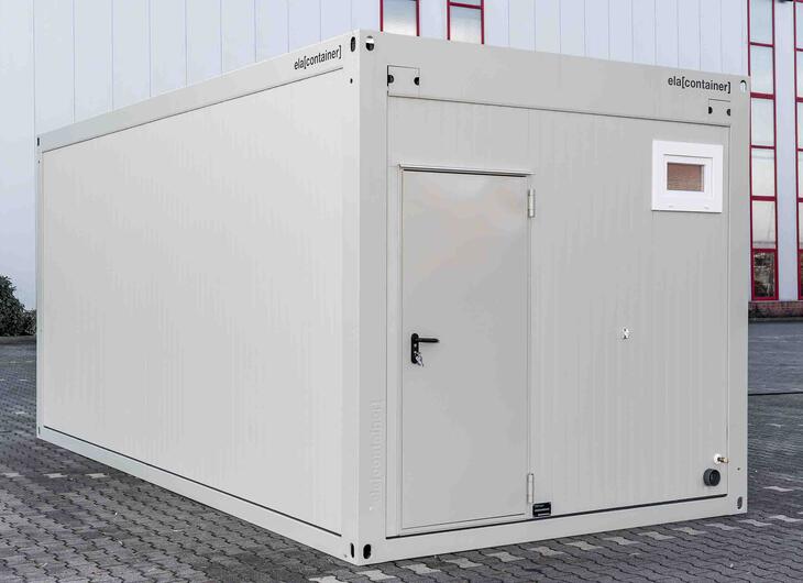 Fritstående boligmodul – indgangen