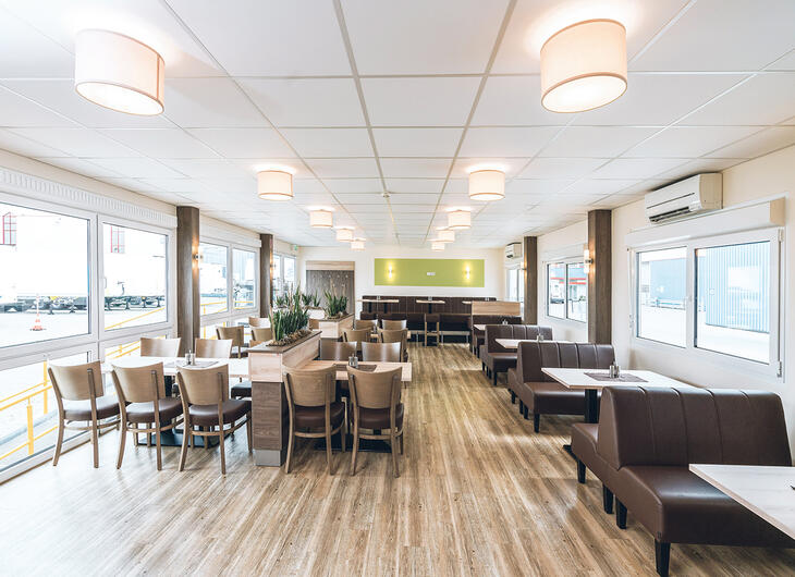 Restaurant i butikmodul