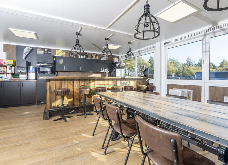 Spisesal i en moderne modul Spisesal i en moderne modul