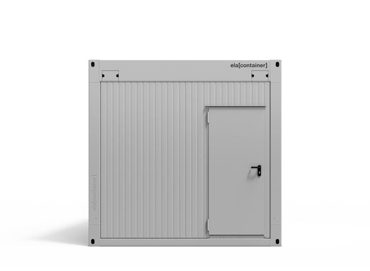 Black/white container