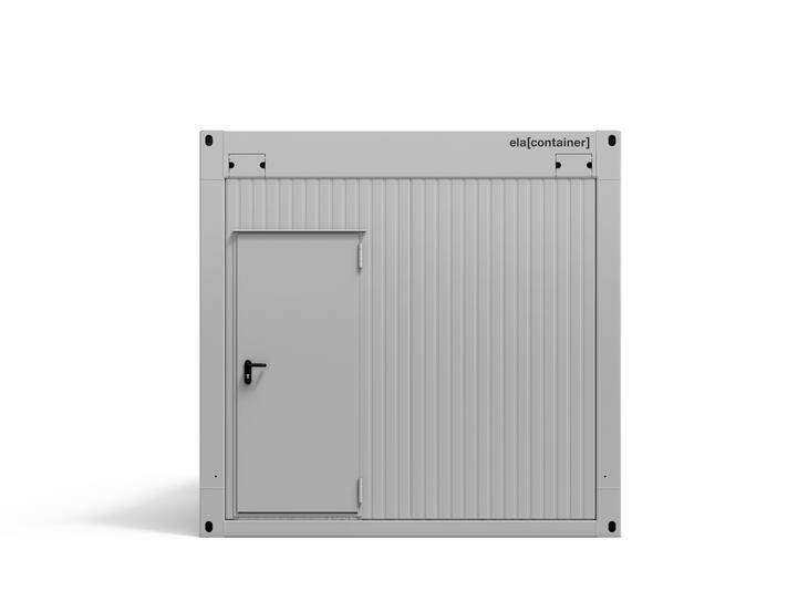 Black/white container